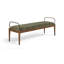 Banc recouvert de tissu vert Hertford-1503548230