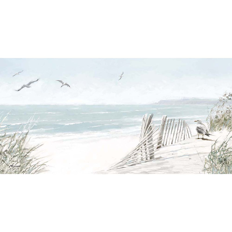 Coastal Dunes by Richard Macneil - Print, Canvas, 50cm H x 100cm W x 0.1cm D