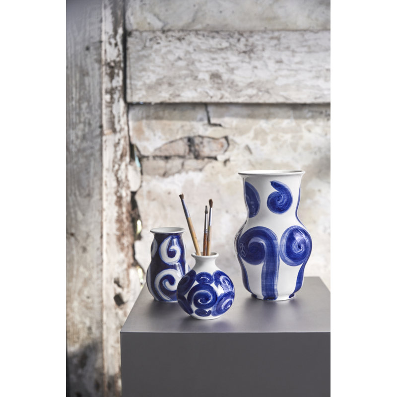 Tulle Earthenware Table Vase