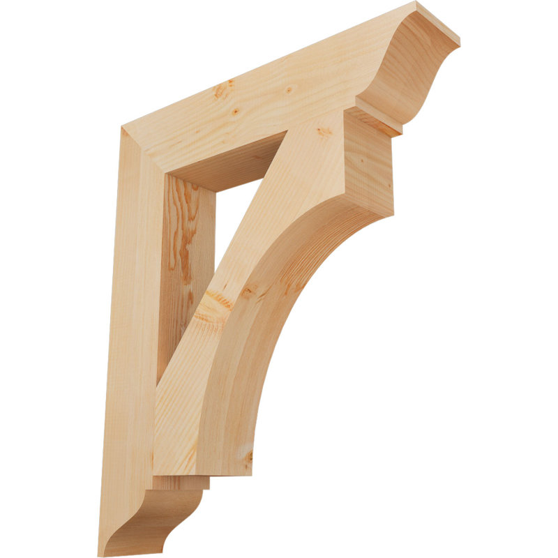 Support traditionnel Westlake, Cèdre rouge de l'Ouest, Lisse, H 36 po x l 5,5 po x P 30 po