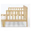 Lit pour enfant régulier de 22,89 po sans matelas (convient aux matelas de lit de bébé de taille standard)-89150863