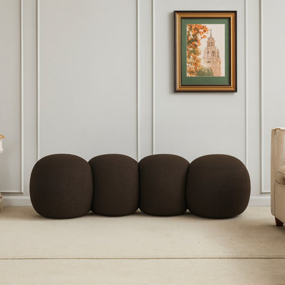 Banc en tissu Apollo Boucle