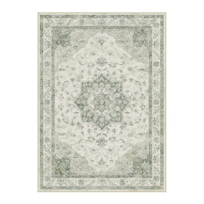 Stella Machine Washable Oriental Area Rug