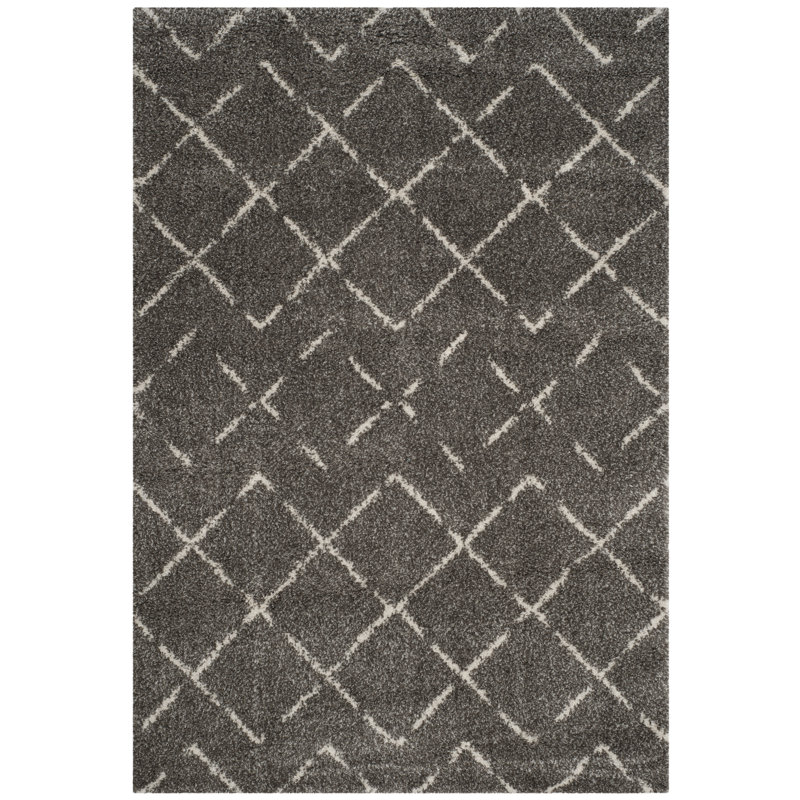 Wellfleet Geometric Hand Woven Area Rug, Rectangle 91 x 152 cm
