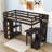 Giacamo Twin 6 Drawer Loft Bed with Built-in-Desk by Harriet Bee-300288247