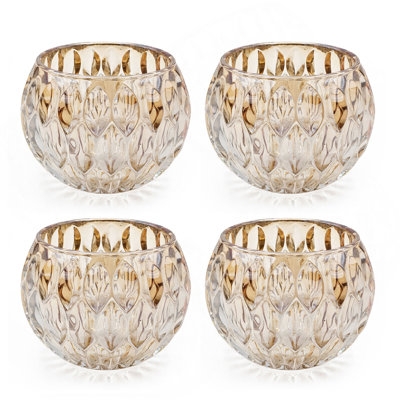 5,9 "LUMINEUX 5,9" LUMINEUX AMBRE OVALE, 4 pièces