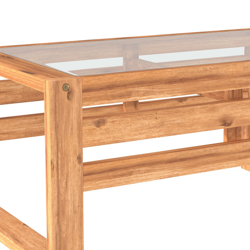 Table basse en verre
