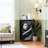 4 Drawer Dresser for Bedroom, Narrow Chest of Drawers, Wooden Top and Study Iron Frame 18"x37.5"-(WxH)