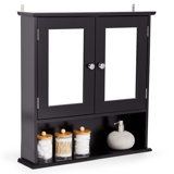 Canterbury 56cm x 58cm Surface Mount Mirror Cabinet