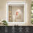 LED Bathroom Mirror With Black Frame, Backlit And Front Lighted Bathroom Mirrors For Wall-1207211491
