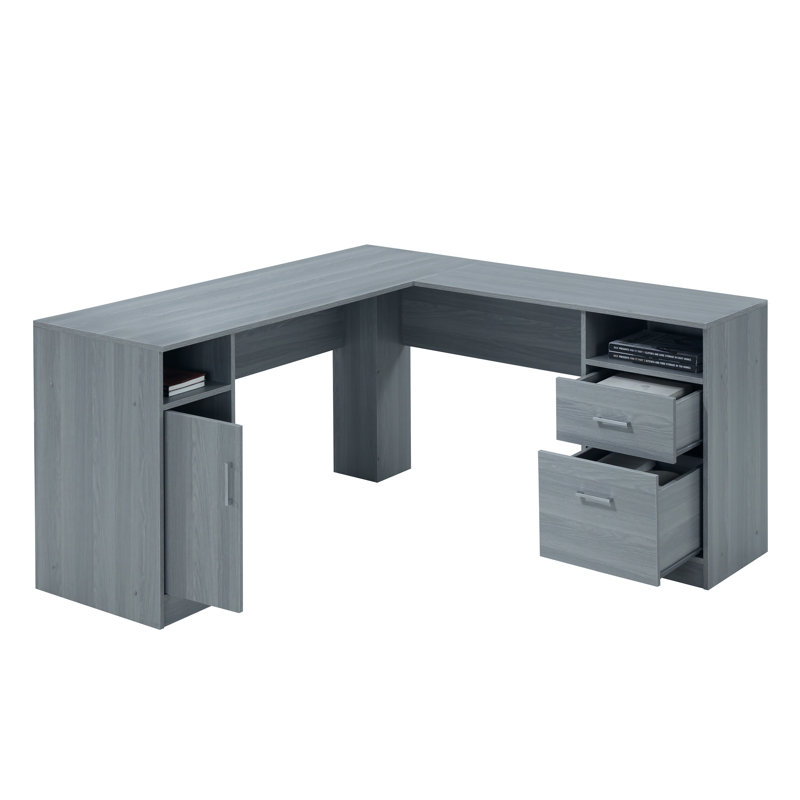 Bureau d'ordinateur en L Aspasia