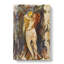 The Death And The Young Girl by Edvard Munch - Wrapped Canvas Painting-61853430