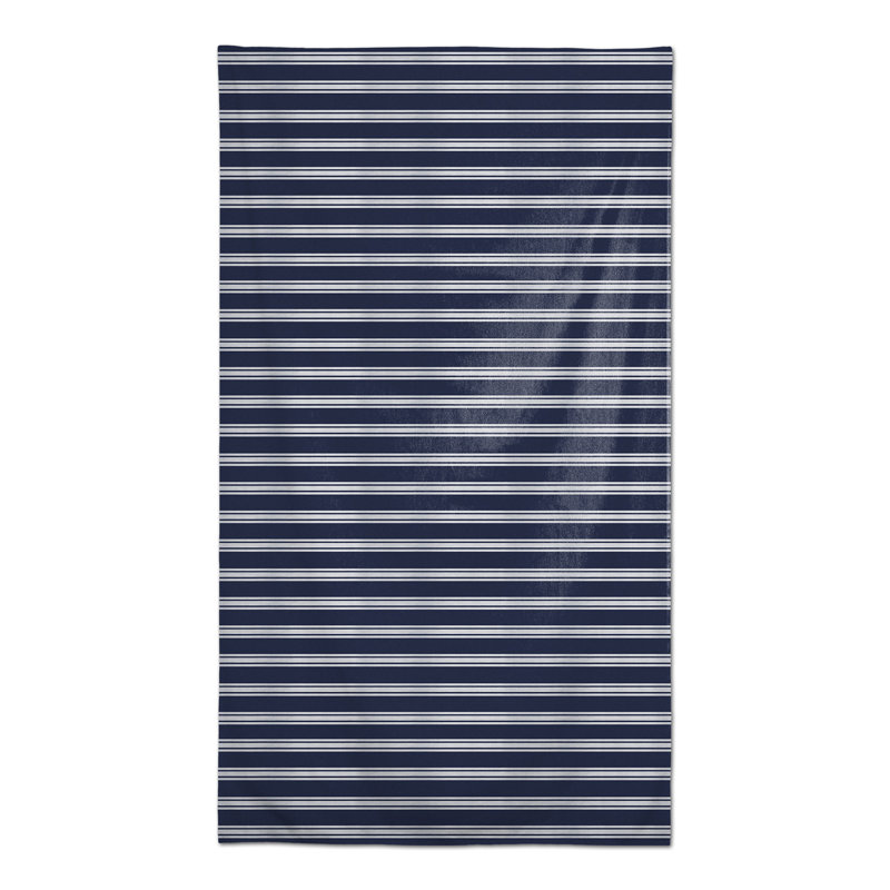 Averleigh Striped Polyester Tablecloth, 102" L x 58" W