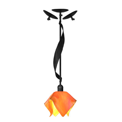 Sapin Handcrafted Glass 1-Light Pendant