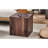 Walnut Wood Grain Coffee Table, 16X16x16 - Enhance Your Home's Appeal Inch Table In Elevate Beauty And Comfort-604663325-604663324