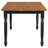Hayward Walnut And Black Dining Table
