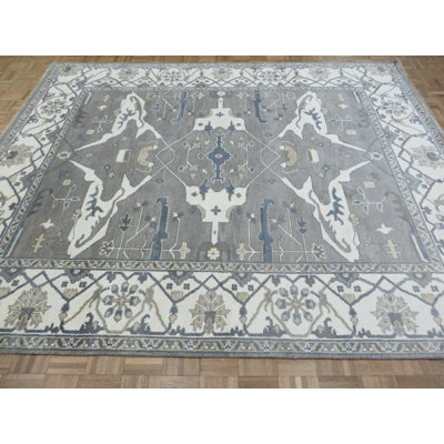 One-of-a-Kind 8'1" X 9'10" Wool Area Rug in