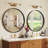Wall Mirror Deep Framed Bathroom Mirror Wall Mounted Round Mirror,-565746244-565746245