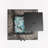 Propane Gas Fire Pit Table, 50000 BTU Square Fire Pit, Tile Tabletop With Beautiful Wicker Base