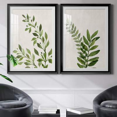 " Botanical Wash I " 2 - Pieces