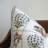 Artisan Block Print Handwoven Cotton Pillow Cover with Textured Design