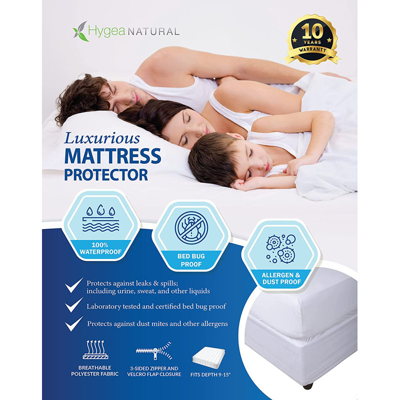 Housse de matelas Hygea Natural Luxurious, Très grand