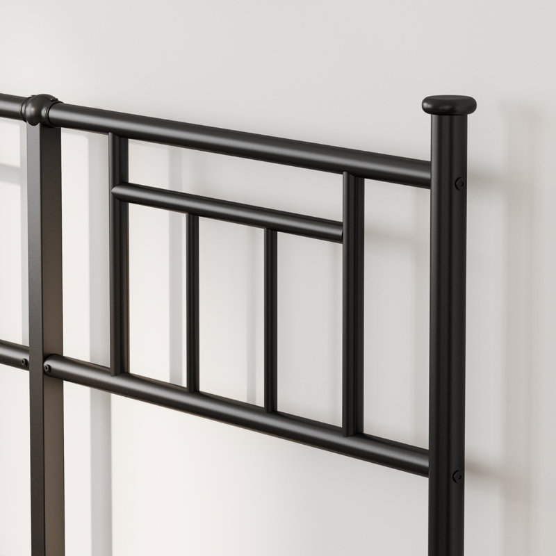 Carrold 42" Platform california king bed frame with headboard, Heavy Duty metal bed frame  Structure, No Box Spring Needed, No Squeak, Extra Spacious Beds for Couples, Perfect for Master Bedrooms