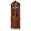 Vitrines en bois brun massif