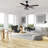 52'' Ceiling Fan with Light Kit