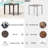 Herv Square Aluminum Outdoor Side Table-1542500674
