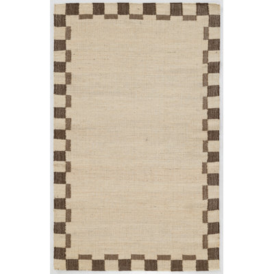 Heidi Checkered Flatweave Jute Rug