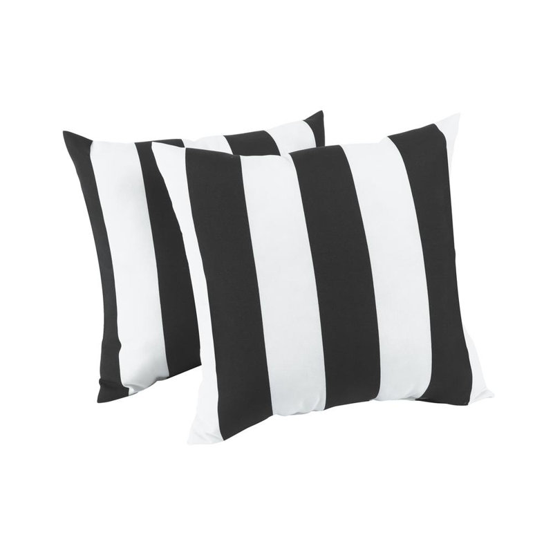 Indoor/Outdoor Reversible Throw Pillow