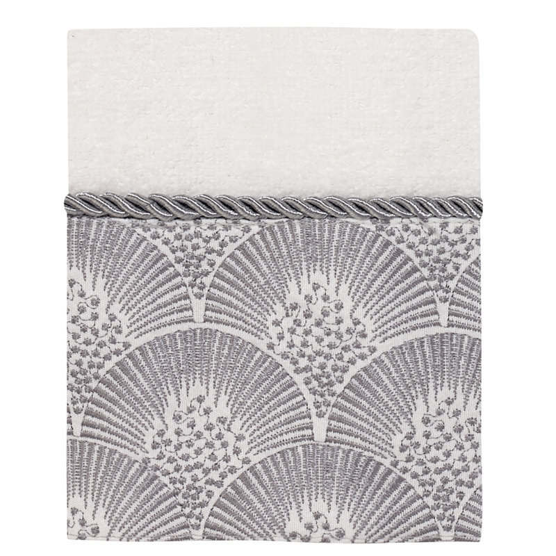 100% Cotton Midweight Waffle Washcloth, Ivory