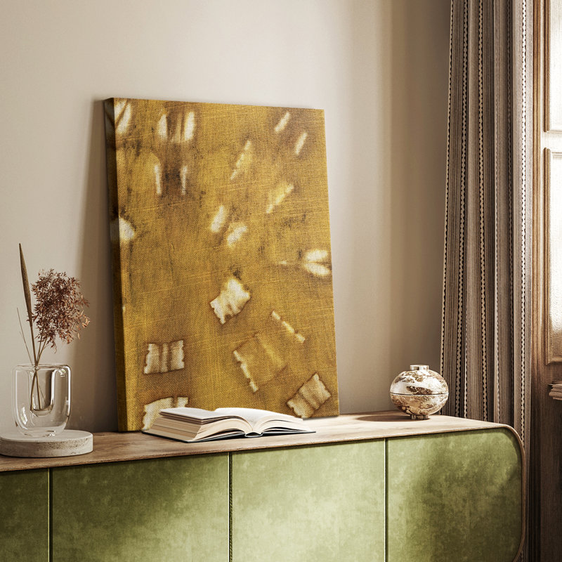 Turmeric Sunrise III - galerie sur mesure Cavas, H 36 po x l 24 po