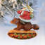 Derevo 4'' Handmade Hanging Figurine Ornament