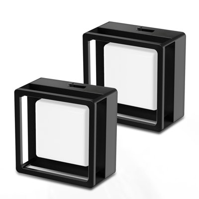 Veilleuse à DEL noire à intensité variable, capteur de lumière pure