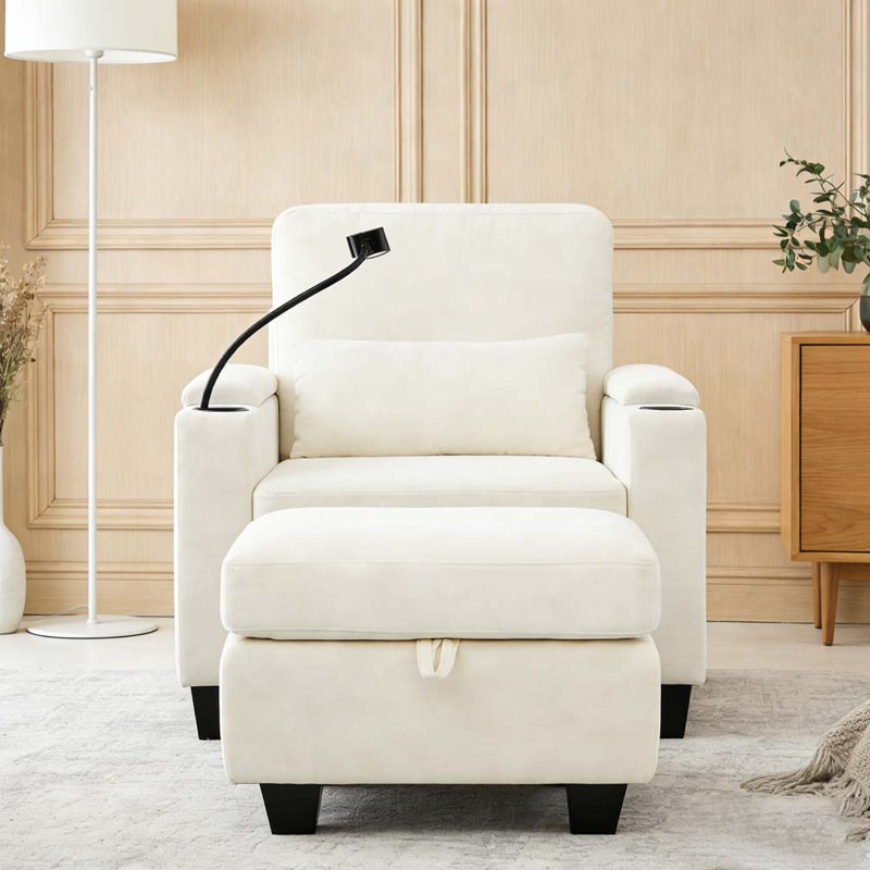 Single Sofa, Beige