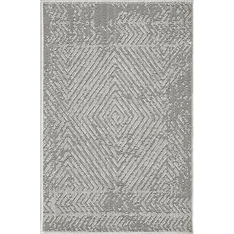 Tapis gris Jaagruti, Rectangle 2 pi x 3 pi