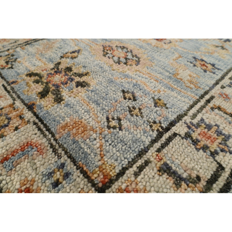 Oriental Area Rug in Blue