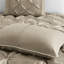 Édredon pour lit de repos 7 pièces Allurant Taupe