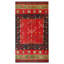 1890s Red Tree Of Life Antique European Besserabian Kilim Rug 6'6"x12'4" Carpet