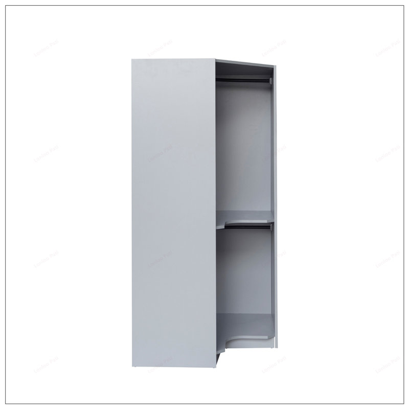 Garde-robe polyvalente peu encombrante avec rangement de qualité supérieure et polyvalente, parfaite pour les maisons modernes