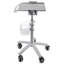 33.6'' H x 16.5'' W Utility Cart with Wheels