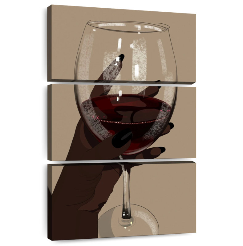 Pour Me A Glass, H 57 po x l 36 po