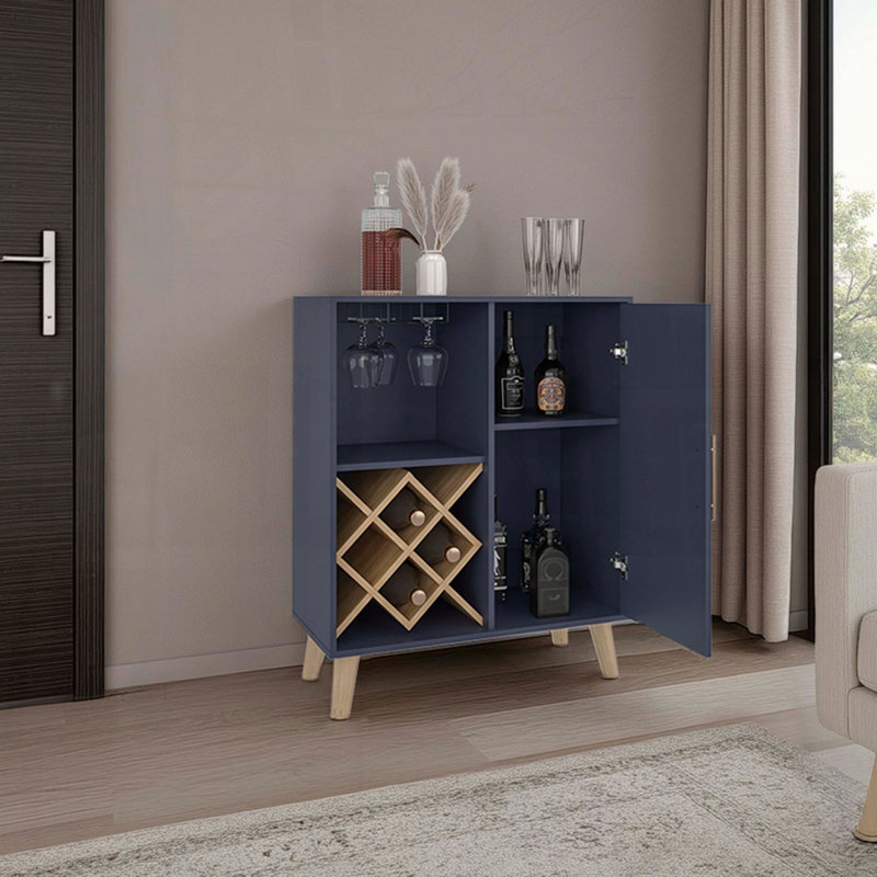 Bar avec porte-bouteilles Kronos