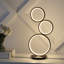 Lampe de table noire 17,25 po Vyara