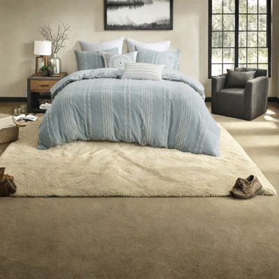 Premium Cotton Bedding Sets, King Size, Contemporary Jacquard Style For Home