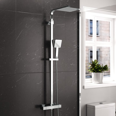 Culler Thermostatic Shower with Dual Shower Head