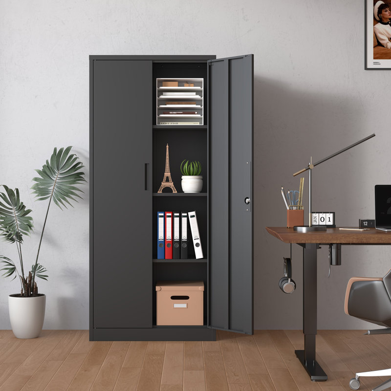 Armoire de rangement en métal