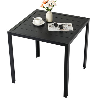 Raffiel Square Outdoor Chat Table , 75cm cm W 75cm cm D